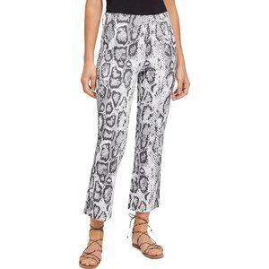 Lysse Womens Octavia Crop Snake Print Pants Jeggings Multicolor Size Small NWT